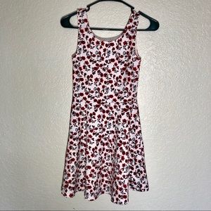 H&M Flower mini dress size 4